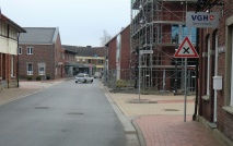Verkehrsregelung innerhalb der 30er-Zone der Bahnhofstraße in Freren