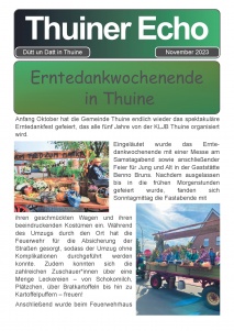 Thuiner Echo Online-Ausgabe