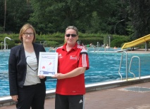 Auszeichnung für das Waldfreibad vom Land Niedersachsen