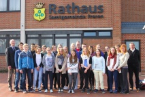 Französische Austauschklasse zu Gast