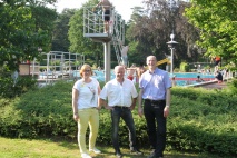 Steuerungsgerät für Mess- und Regeltechnik im Waldfreibad Freren ausgetauscht