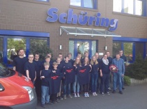 Neue T-Shirts für die Jugendfeuerwehr Beesten