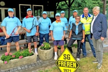 Tennisabteilung der SG Freren saniert Dach des Clubhauses