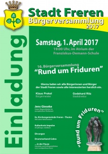 16. Bürgerversammlung in Freren