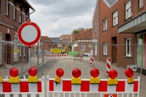 Teilweise Freigabe der Bahnhofstraße Freren