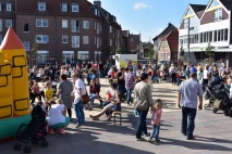 Marktplatz wurde zum Kinderparadies