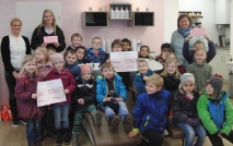 Spende für Grundschul- und Kindergartenkinder