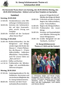 Schützenfest, Thuine