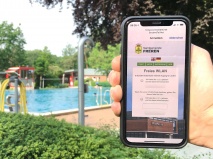 Freies WLAN im Waldfreibad Freren