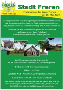 Fridurentour der Senior*innen am 16. Mai 2019