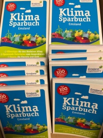 Klimasparbuch 2018 – 2021 – Im Bürgerbüro erhältlich.
