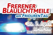 Blaulichttag statt Fridurenmarkt