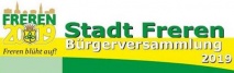 Bürgerversammlung der Stadt Freren am 06.04.2019