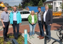 Neue Energie für Radler in der Bahnhofstraße