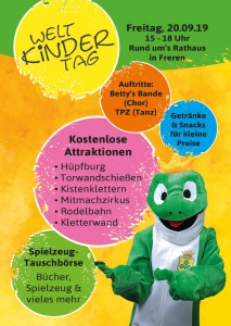 Weltkindertag 20.09.2019 in der Samtgemeinde Freren