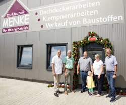 Neuer Standort der Firma Dachtechnik Menke in Thuine