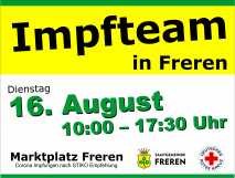 IMPFTEAM ON TOUR IN DER SAMTGEMEINDE FREREN