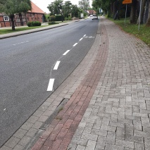 Frerener Straße in Messingen
