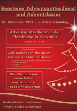 Beestener Adventsbasar 2023