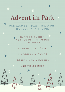 Advent im Park