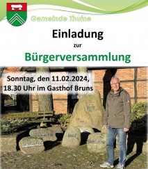 Bürgerversammlung Thuine 2024