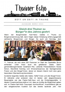 Thuiner Echo Online-Ausgabe