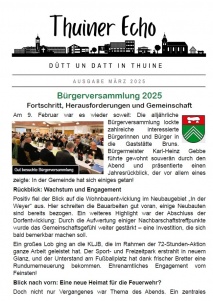 Thuiner Echo Online-Ausgabe
