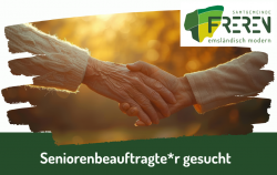 Seniorenbeauftragte*r gesucht