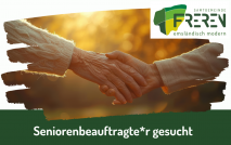 Seniorenbeauftragte*r gesucht