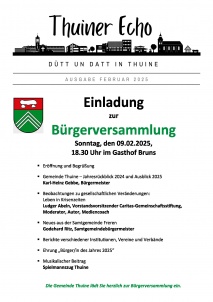 Thuiner Echo Online-Ausgabe
