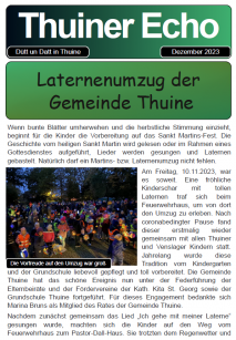 Thuiner Echo Online-Ausgabe