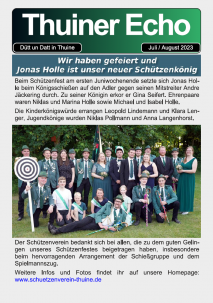 Thuiner Echo Online-Ausgabe