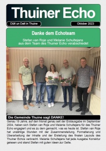 Thuiner Echo Online-Ausgabe